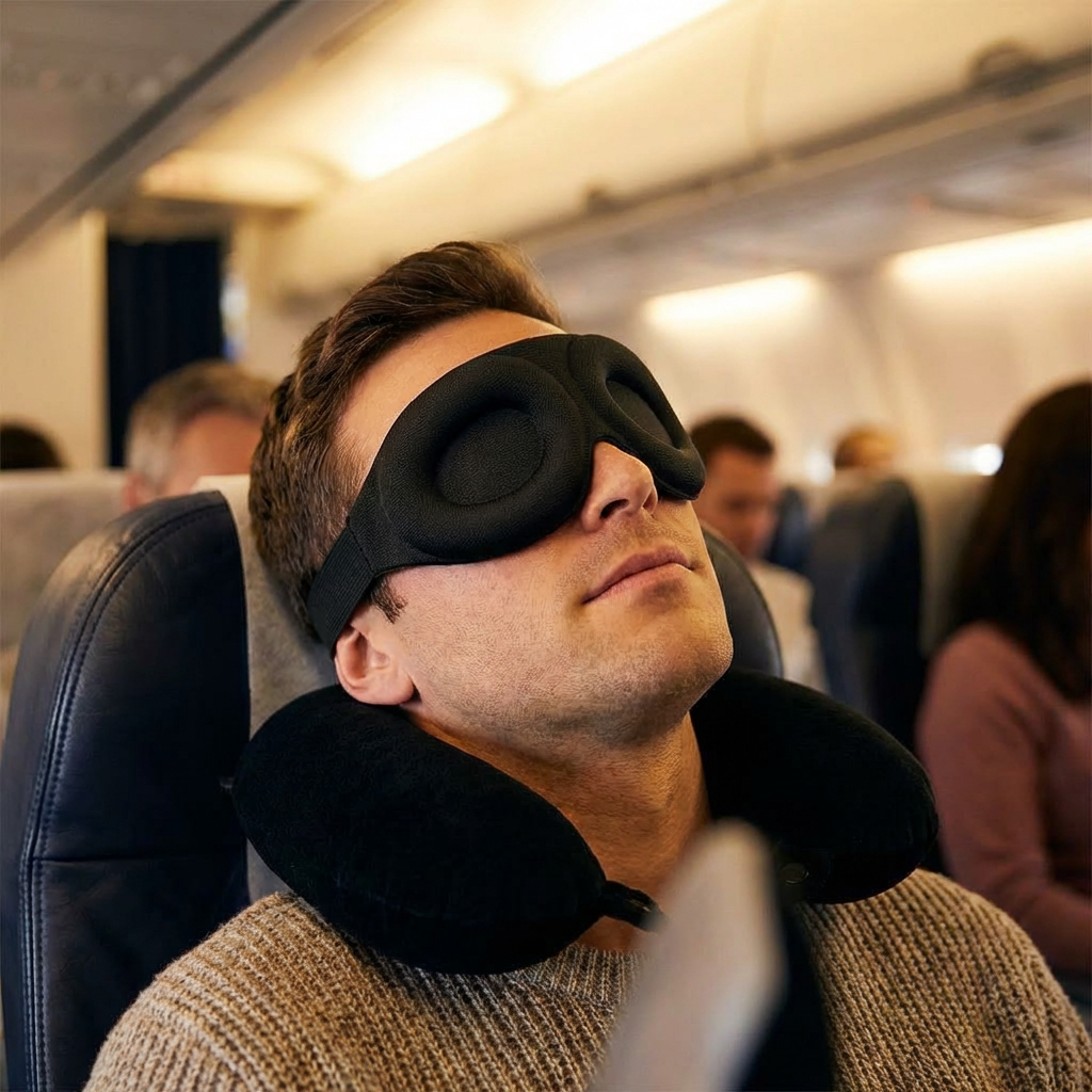 Masque de Sommeil 3D | Blocage de la Lumière