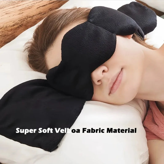 Weighted Eye Mask Sleeping Mask for Light Blocking Travel Eye Blindfold Pressure Sleep Mask Light Blocking Sleeping Relaxation