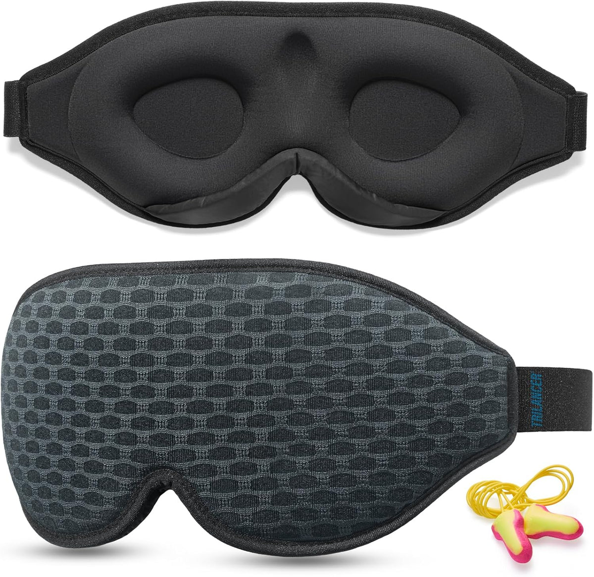 Masque de Sommeil 3D  | Blocage de la Lumière