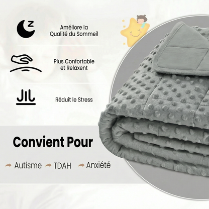 Couverture Lestée Enfants │ Double Face