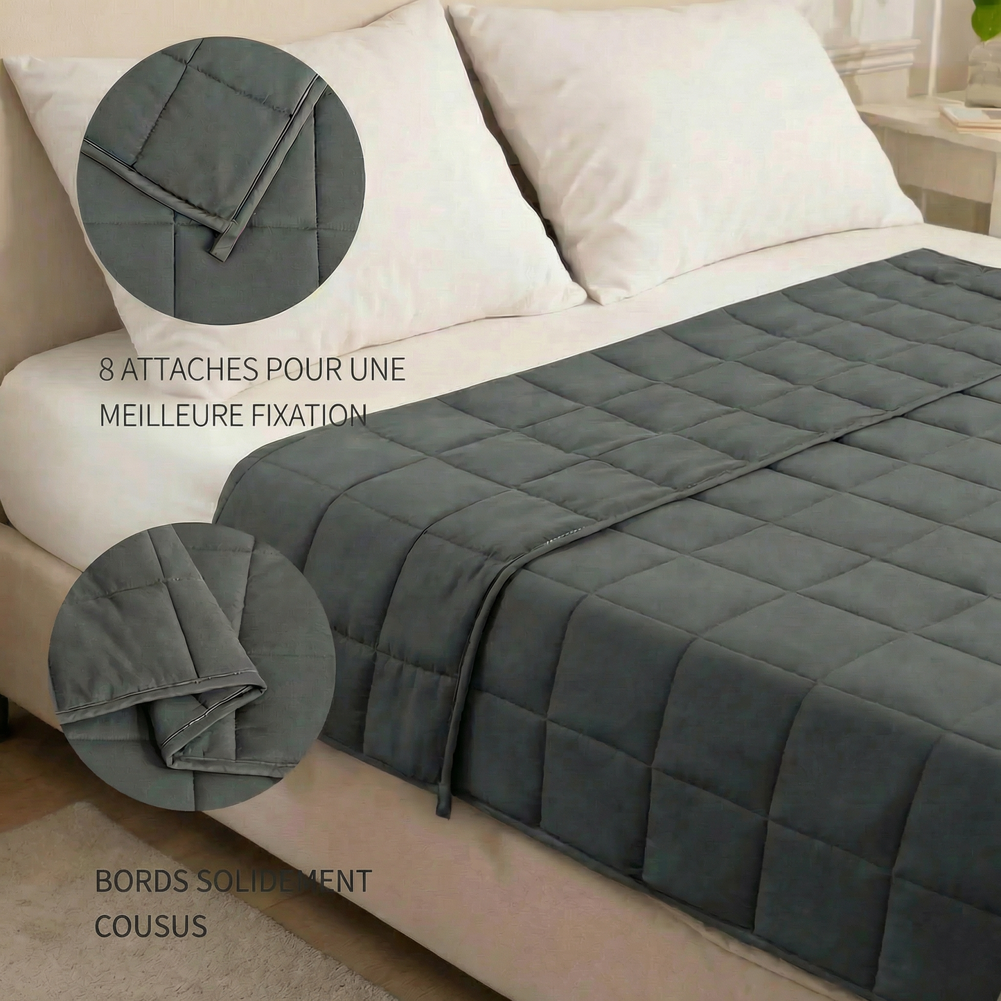 Couverture Lestée Adulte │ Classique