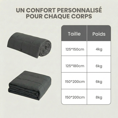 Couverture Lestée Adulte │ Classique